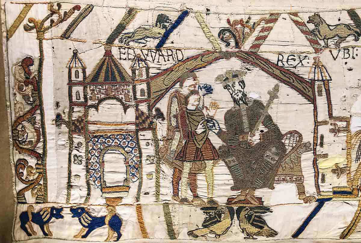 bayeux tapestry king edward harold godwinson