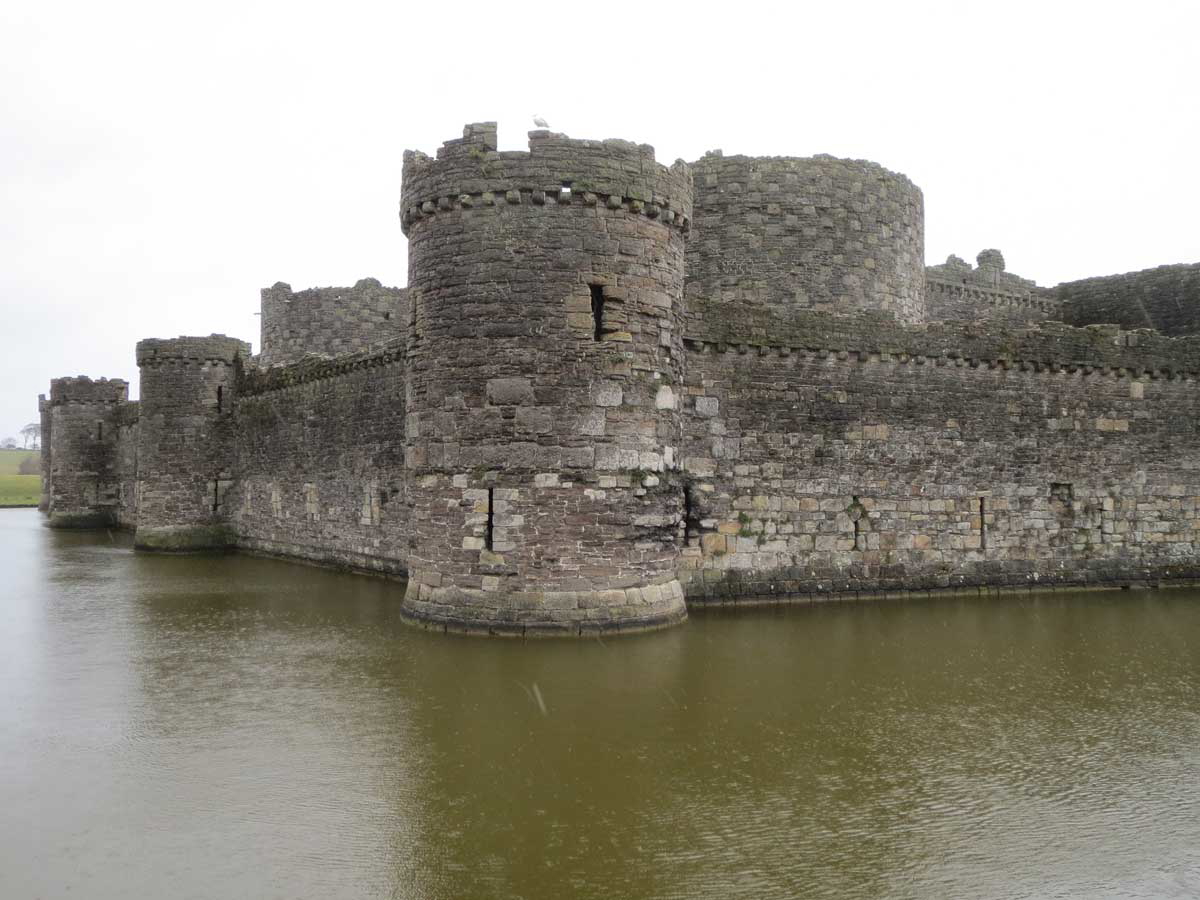 beaumaris across moat
