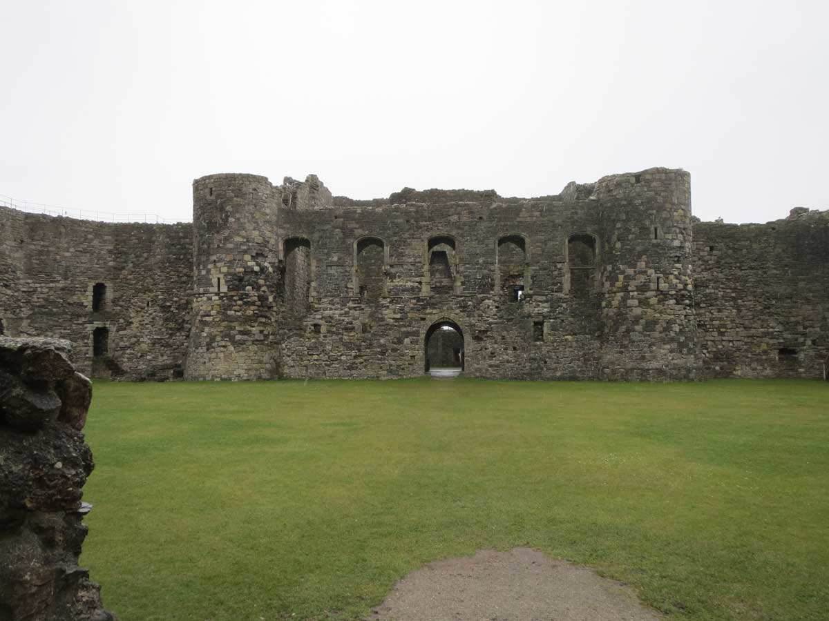 beaumaris castle interior edward i