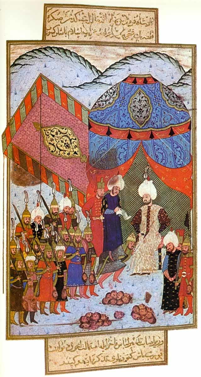 beheaded enemies ottomans
