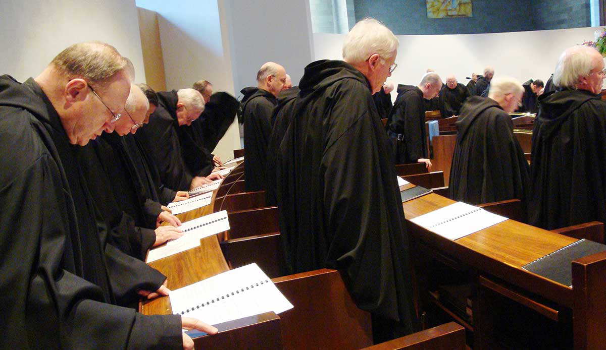 benedictine monks vespers