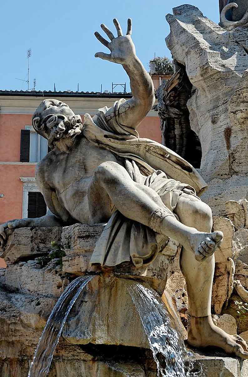 bernini four river fountain