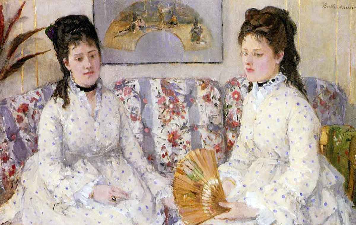 berthe morisot two sisters painting
