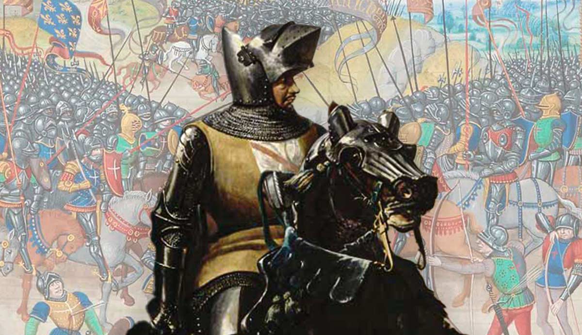 Du Guesclin at Battle of Cocherel