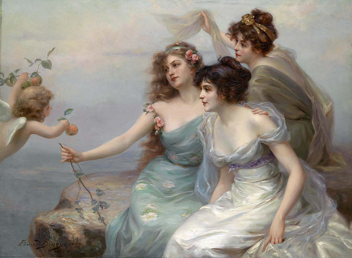 bisson three graces painting