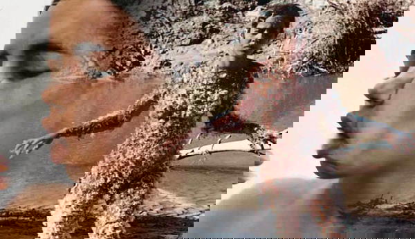 Ana Mendieta body and film stills