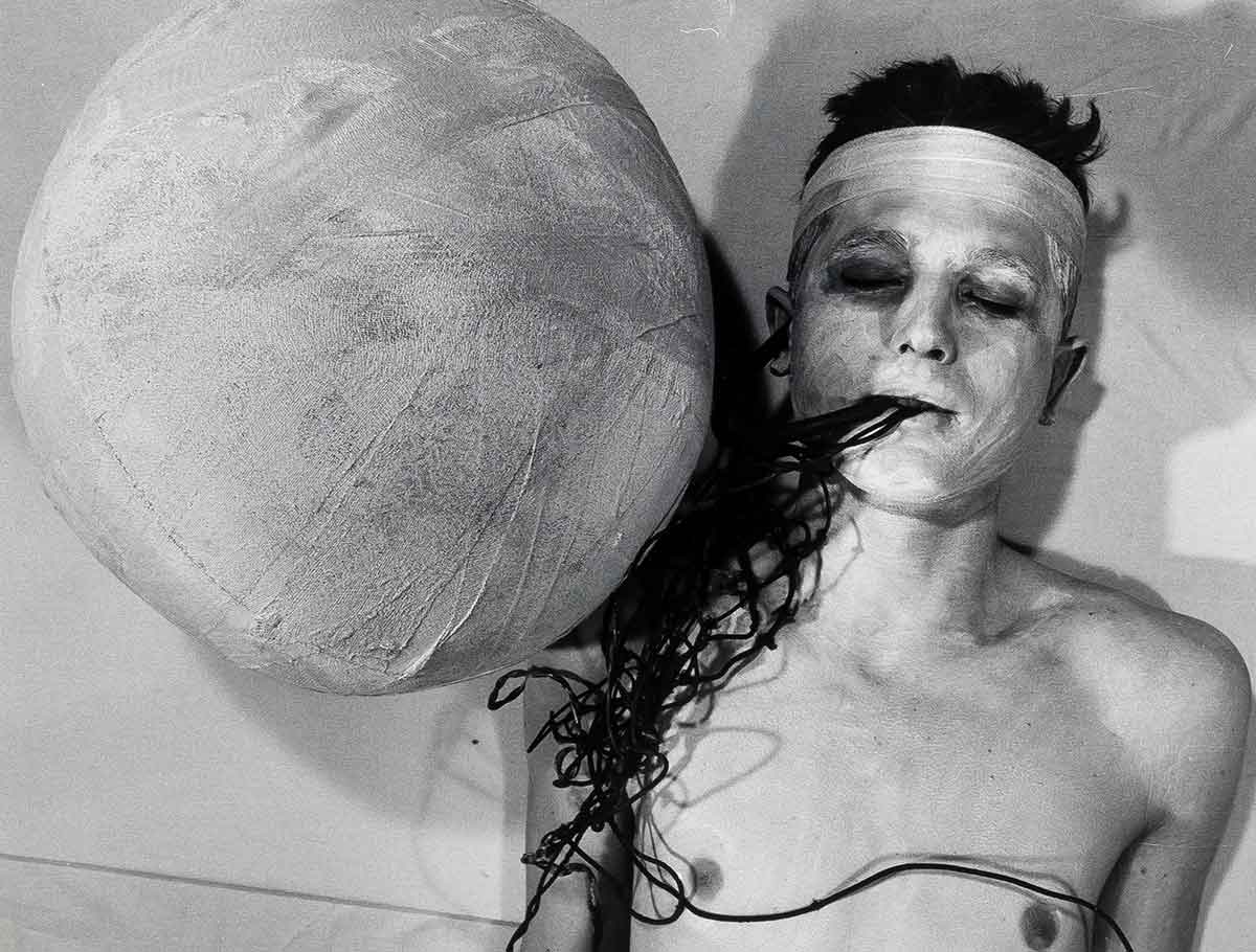 body art schwarzkogler action photo