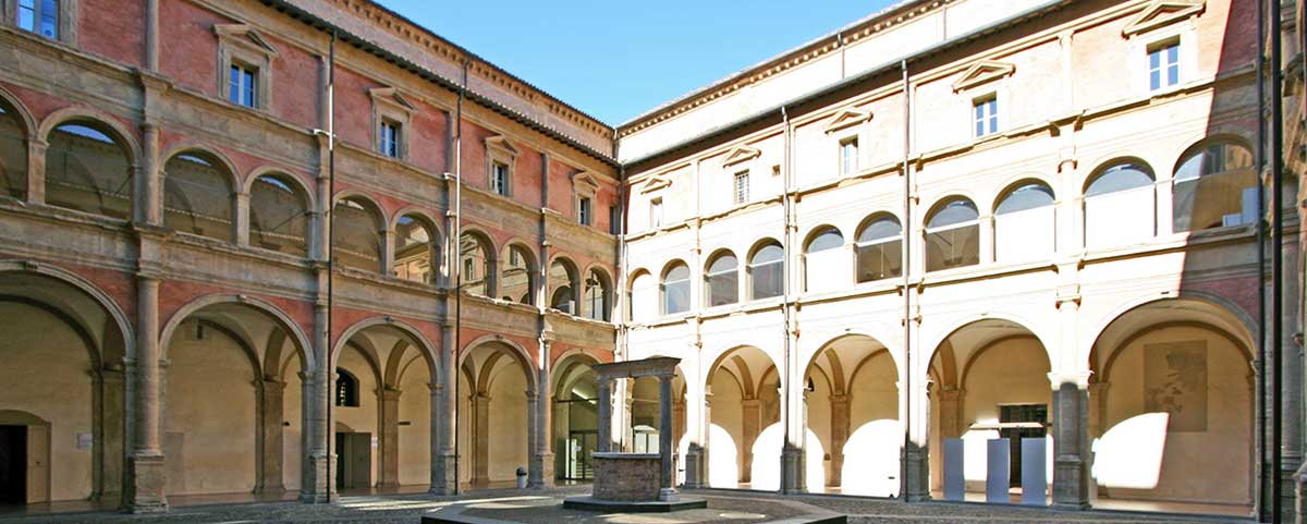 bologna university courtyard