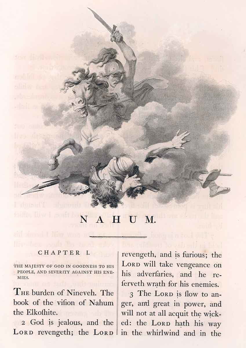 book of nahum title page macklins bible