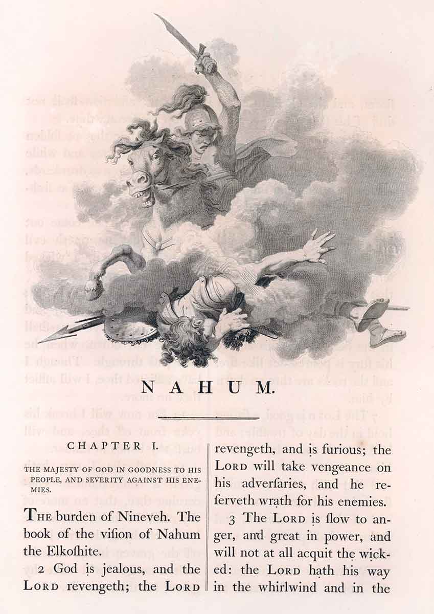 book of nahum title page macklins bible