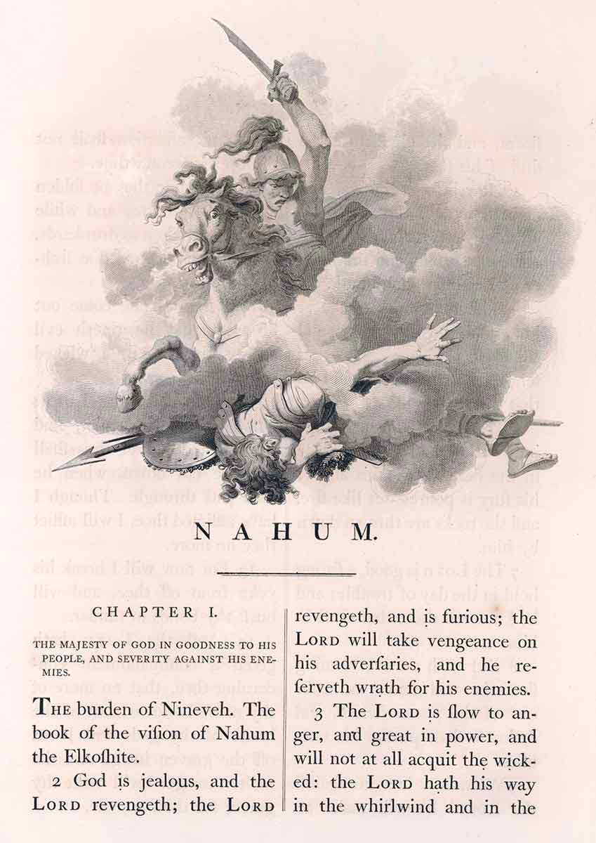 book of nahum title page macklins bible