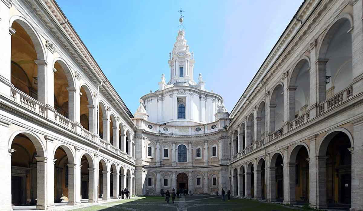 borromini sant ivo alla sapienza