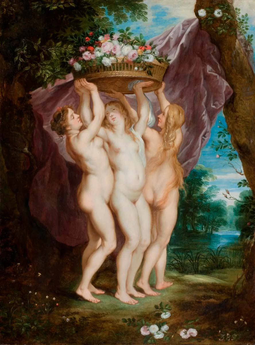 brueghel younger three graces painting