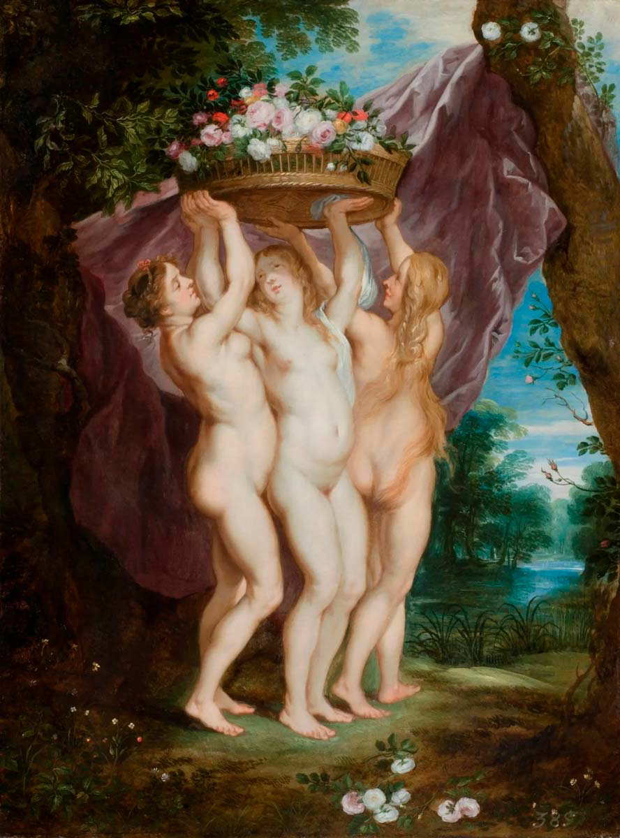 brueghel younger three graces painting