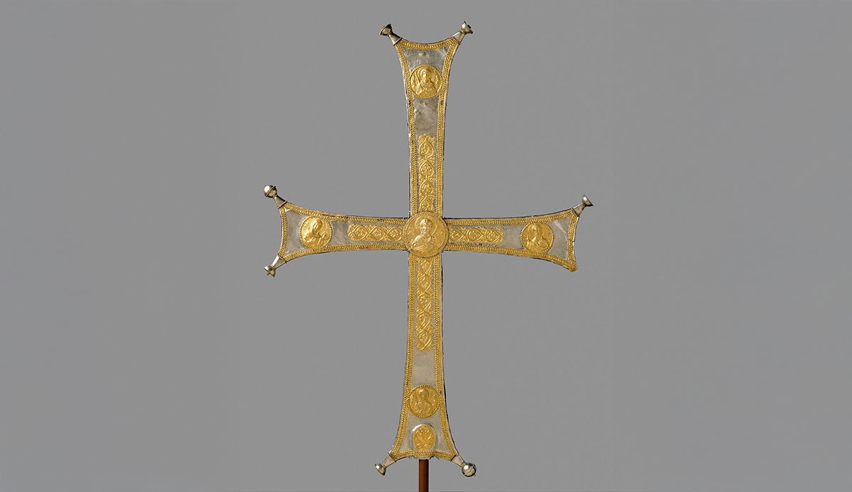 byzantine processional cross