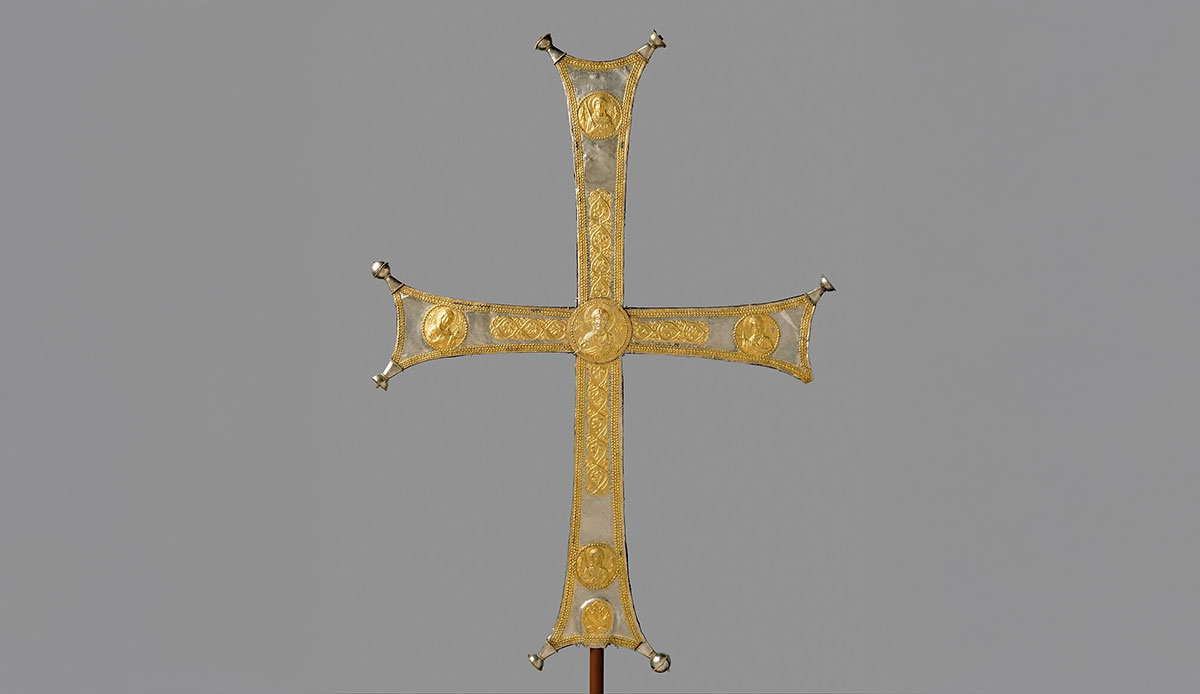 byzantine processional cross
