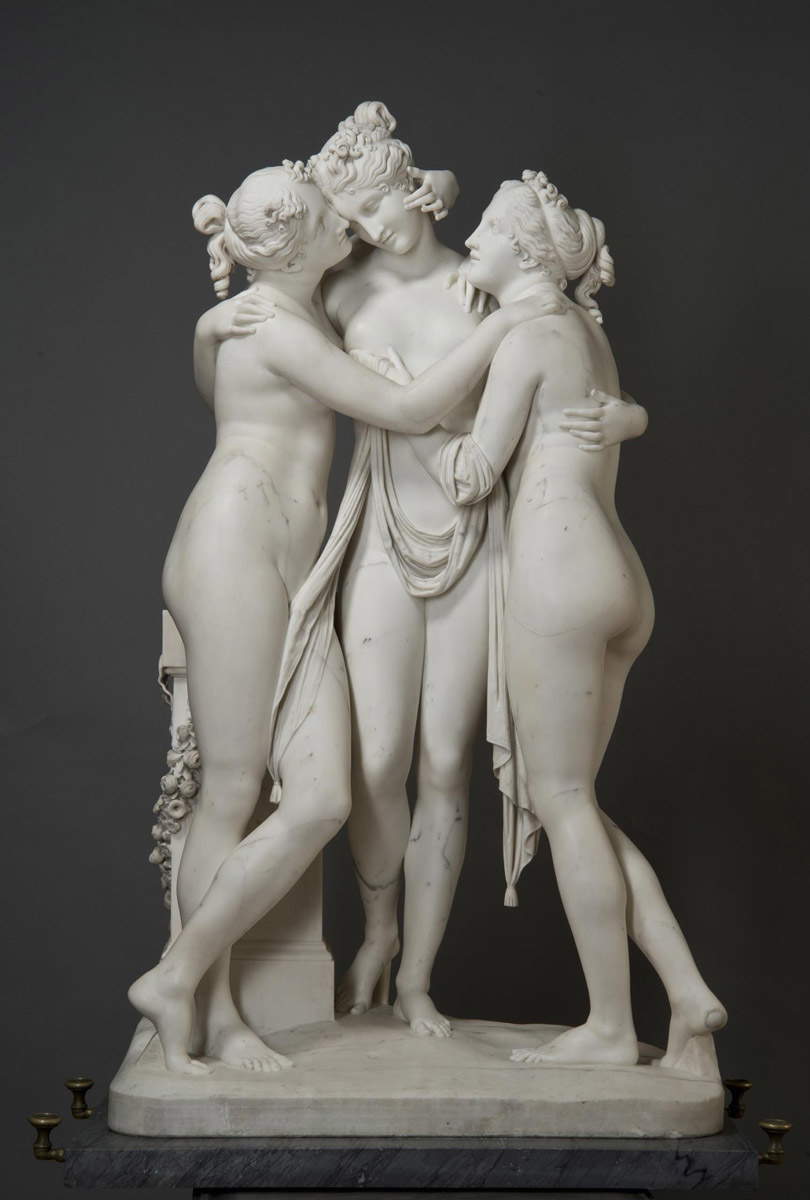 canova three graces statue