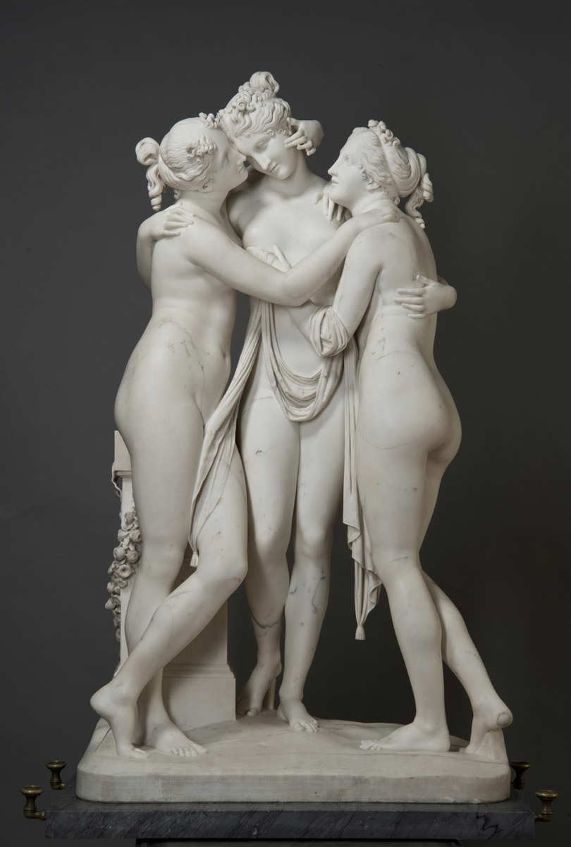 canova three graces statue