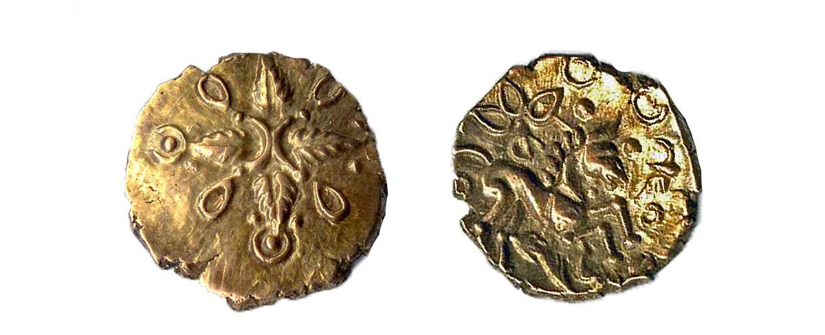 catuvellauni tribe gold quarter stater