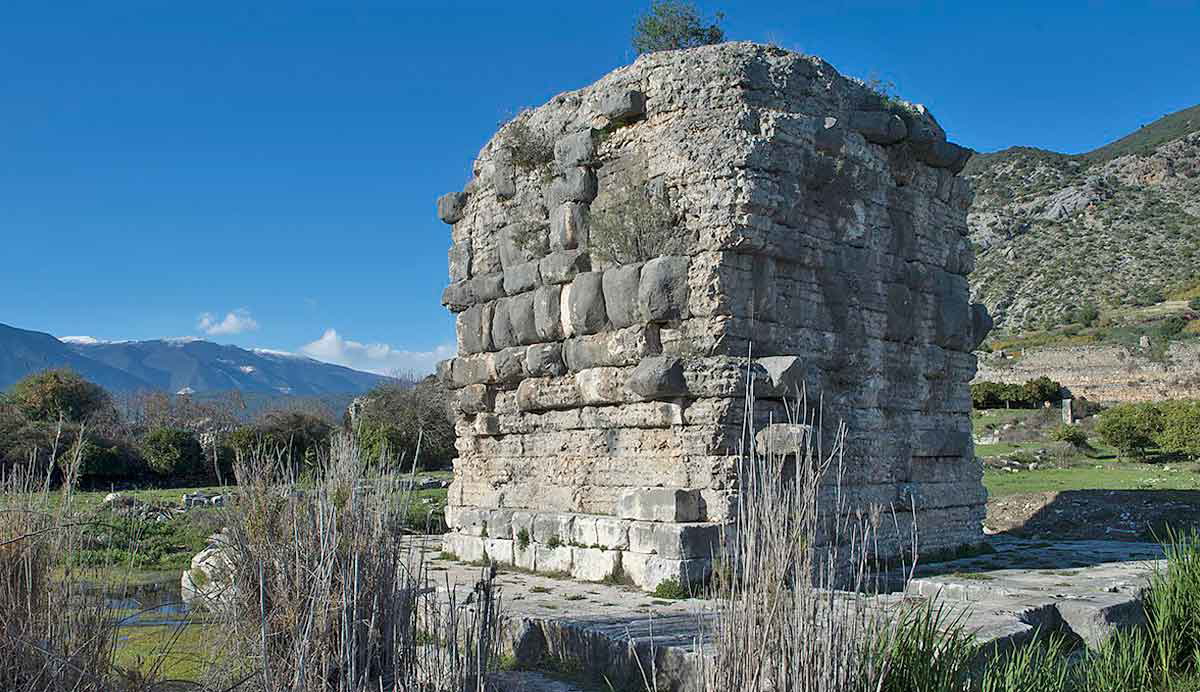 cenotaph gaius limyra augustus heir