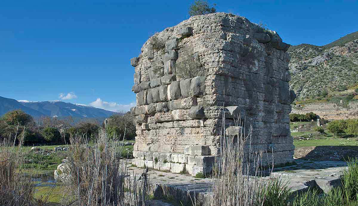 cenotaph gaius limyra augustus heir