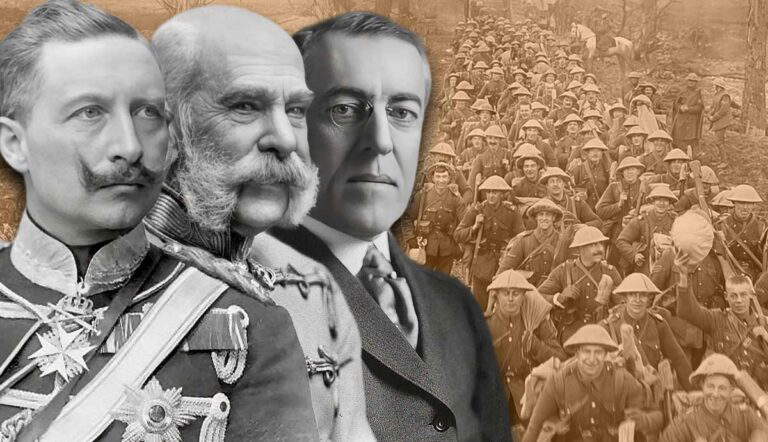 The Central Powers vs. The Allies in World War I