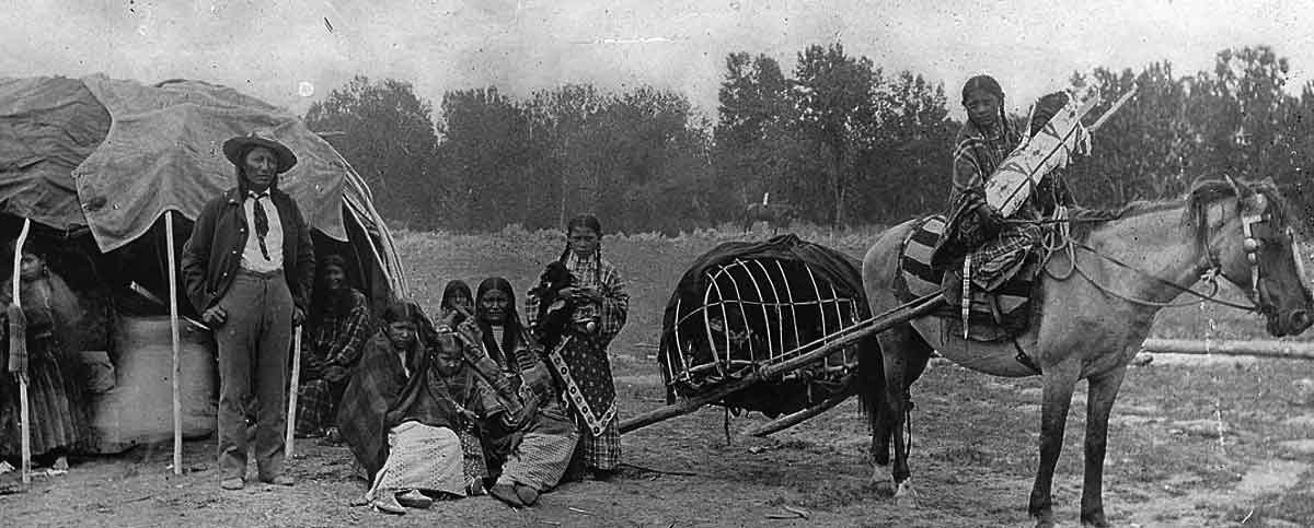 cheyenne family horse little bighorn