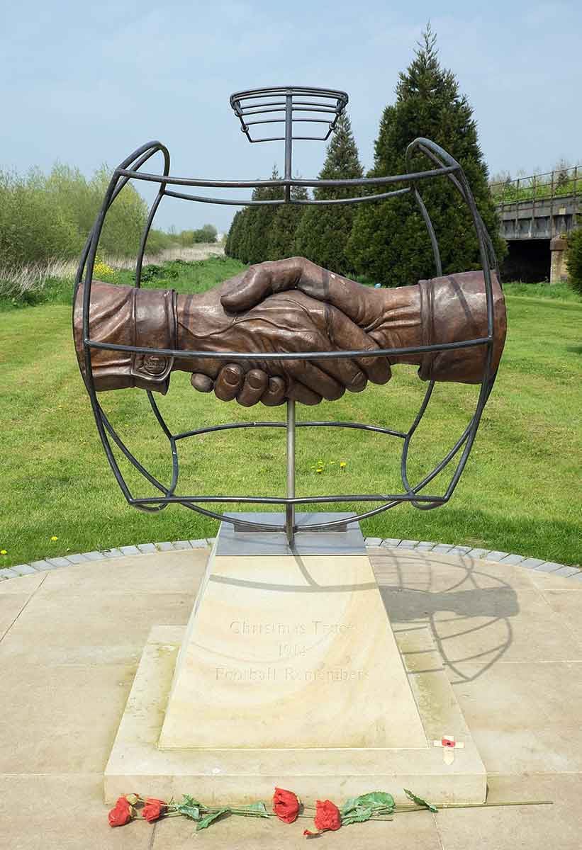 christmas truce memorial