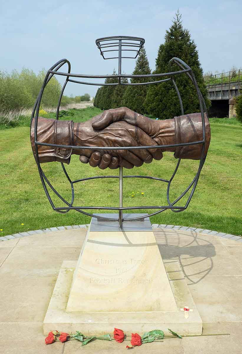 christmas truce memorial