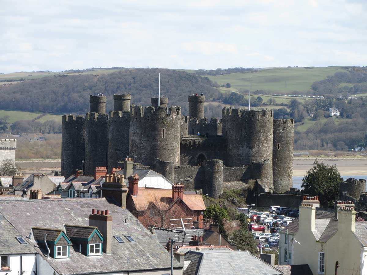 conwy from town wall