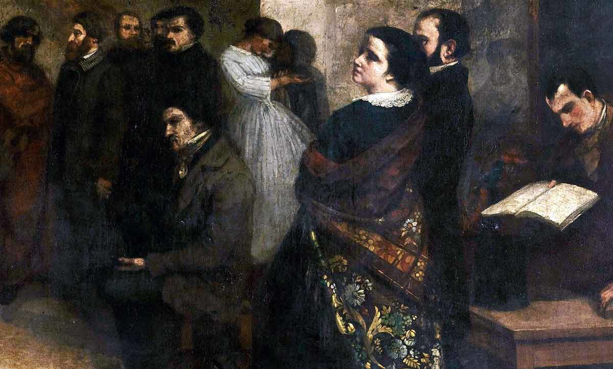 courbet atelier fragment