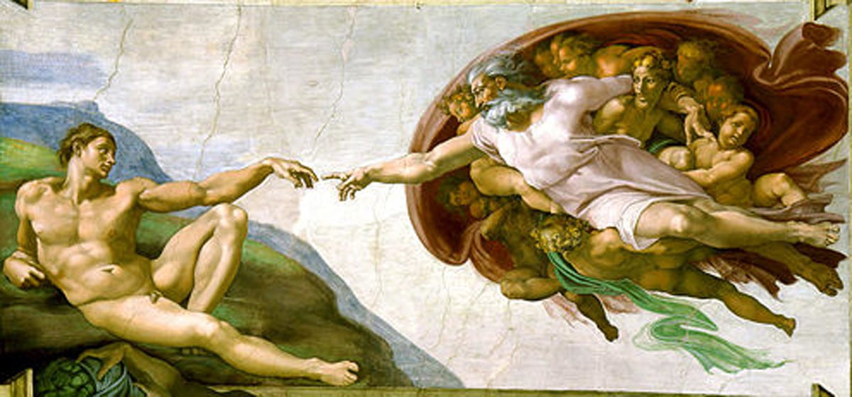 creation of adam sistine chapel