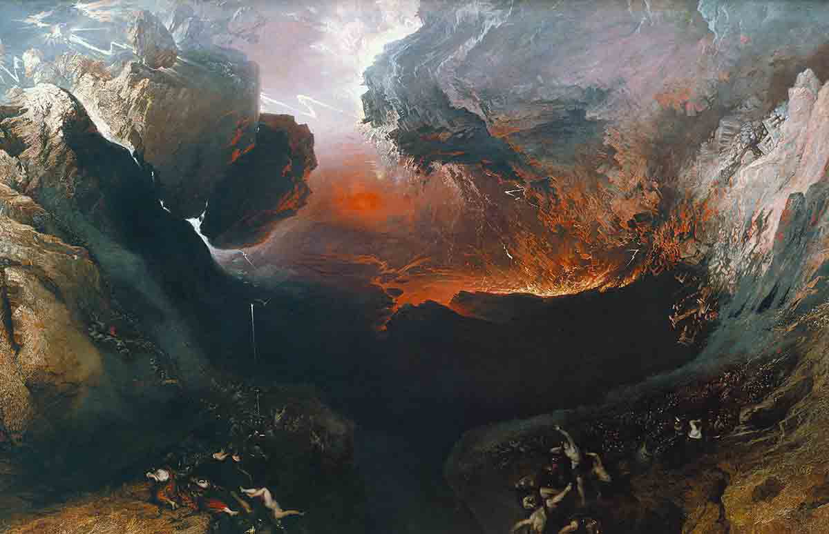 day of his wrath john martin