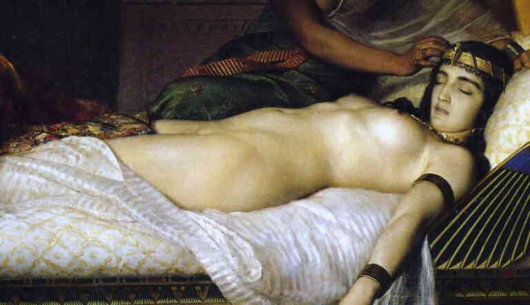 death of cleopatra painting