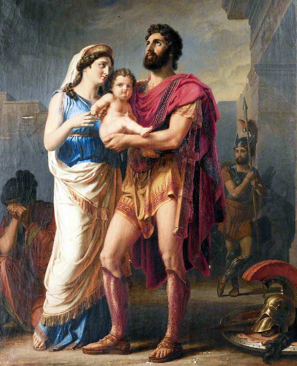 deckler farewell hector andromaque painting