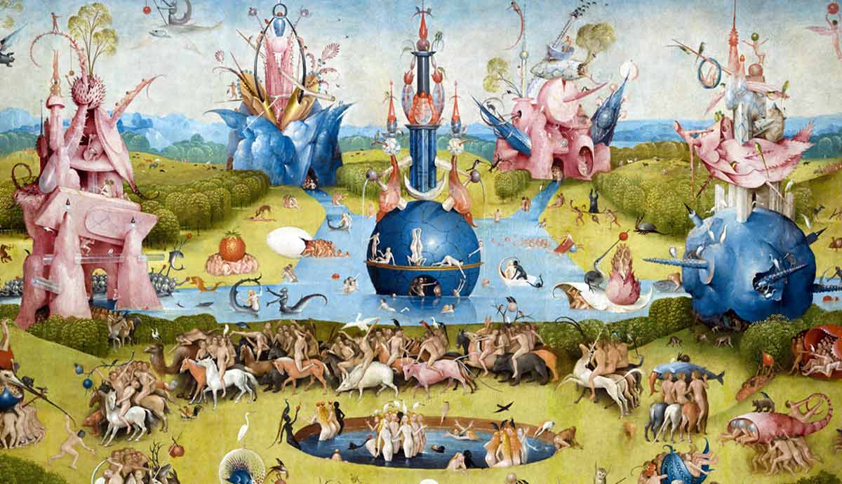 garden earthly delights hieronymus bosch