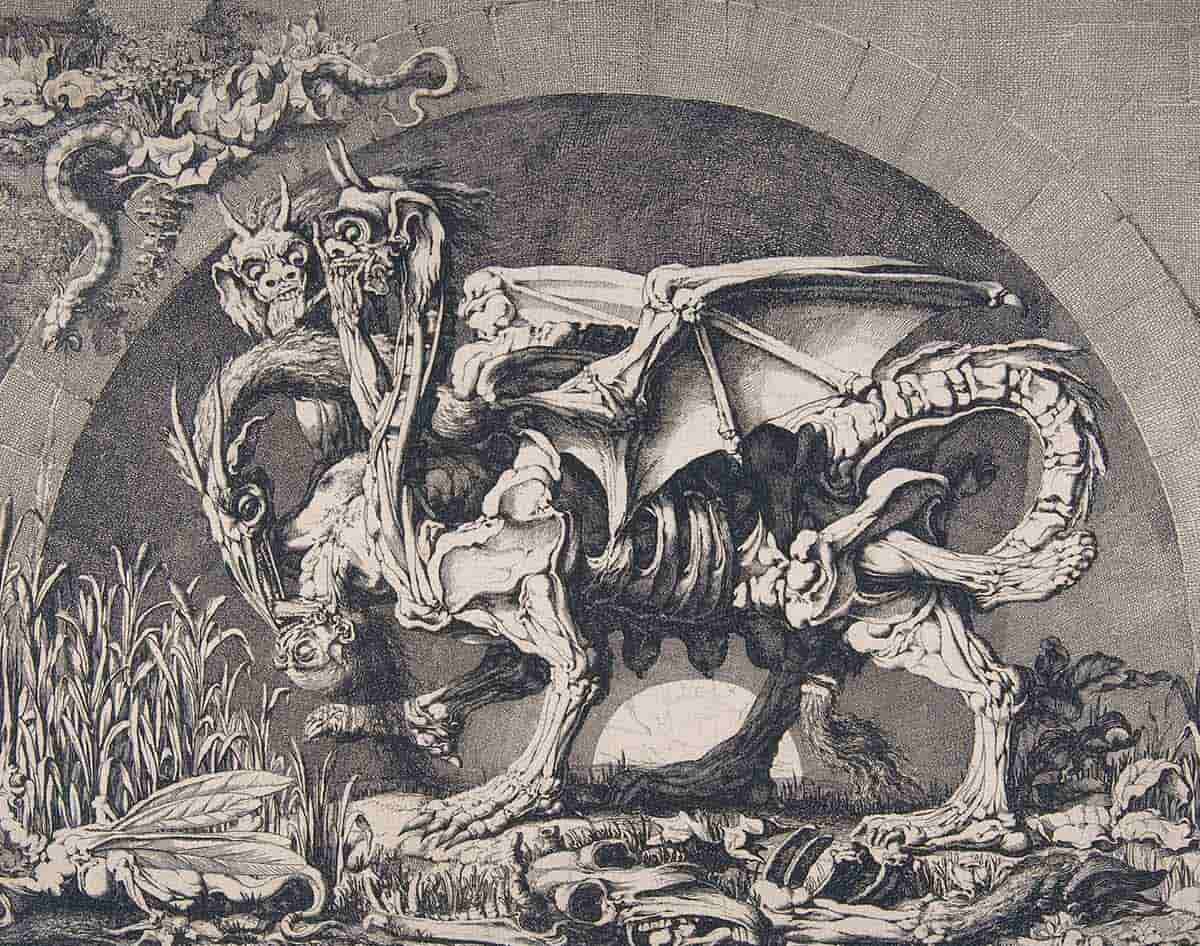 desprez chimera etching print
