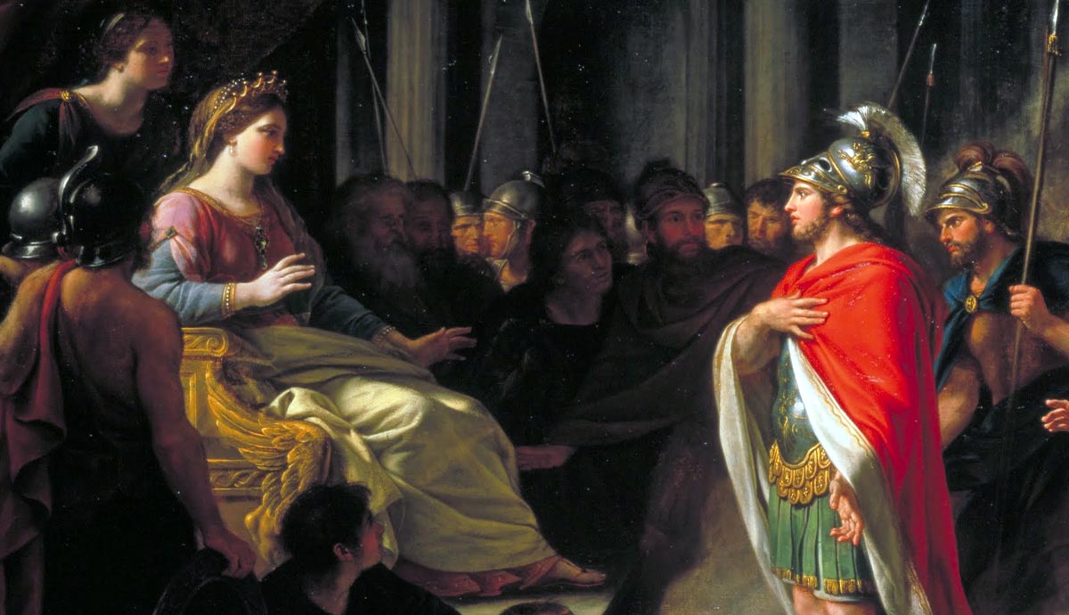 painting Meeting of Dido and Aeneas