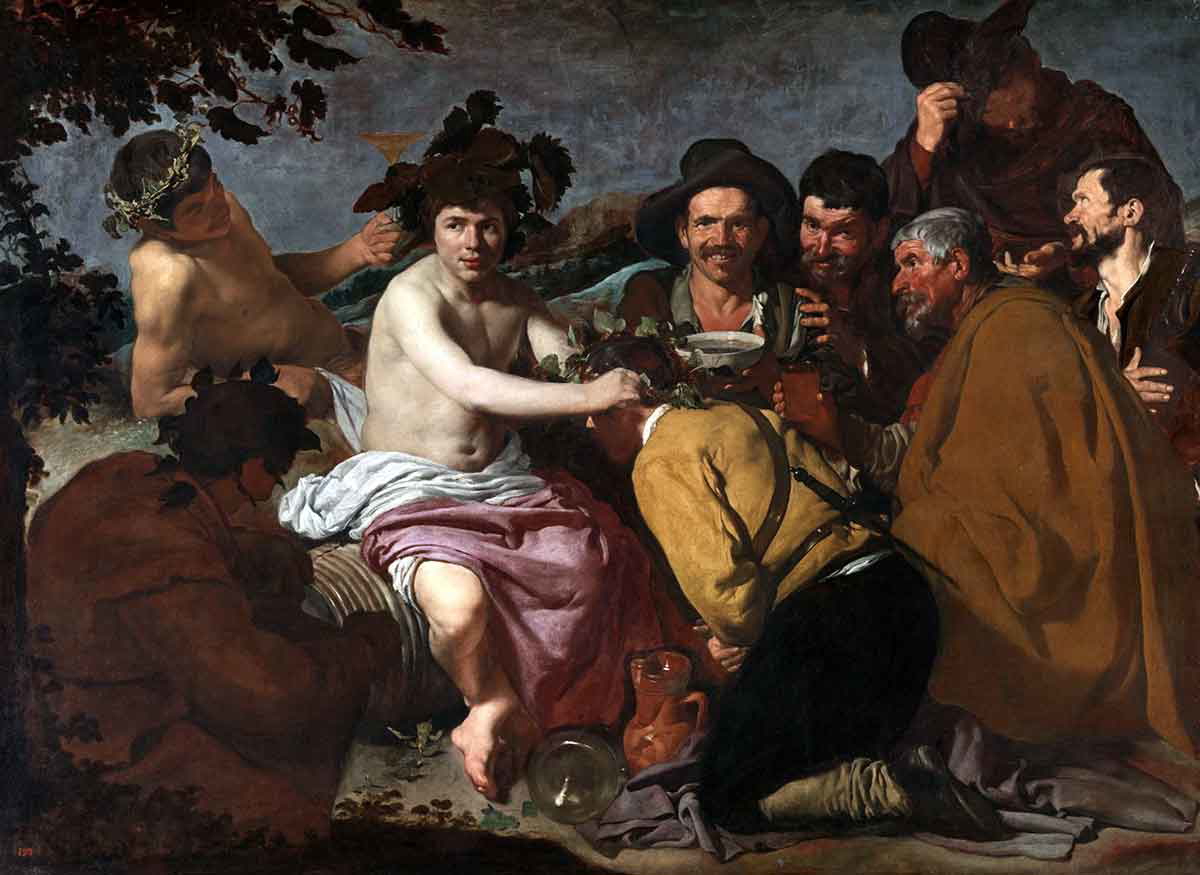diego velazquez bacchus painting