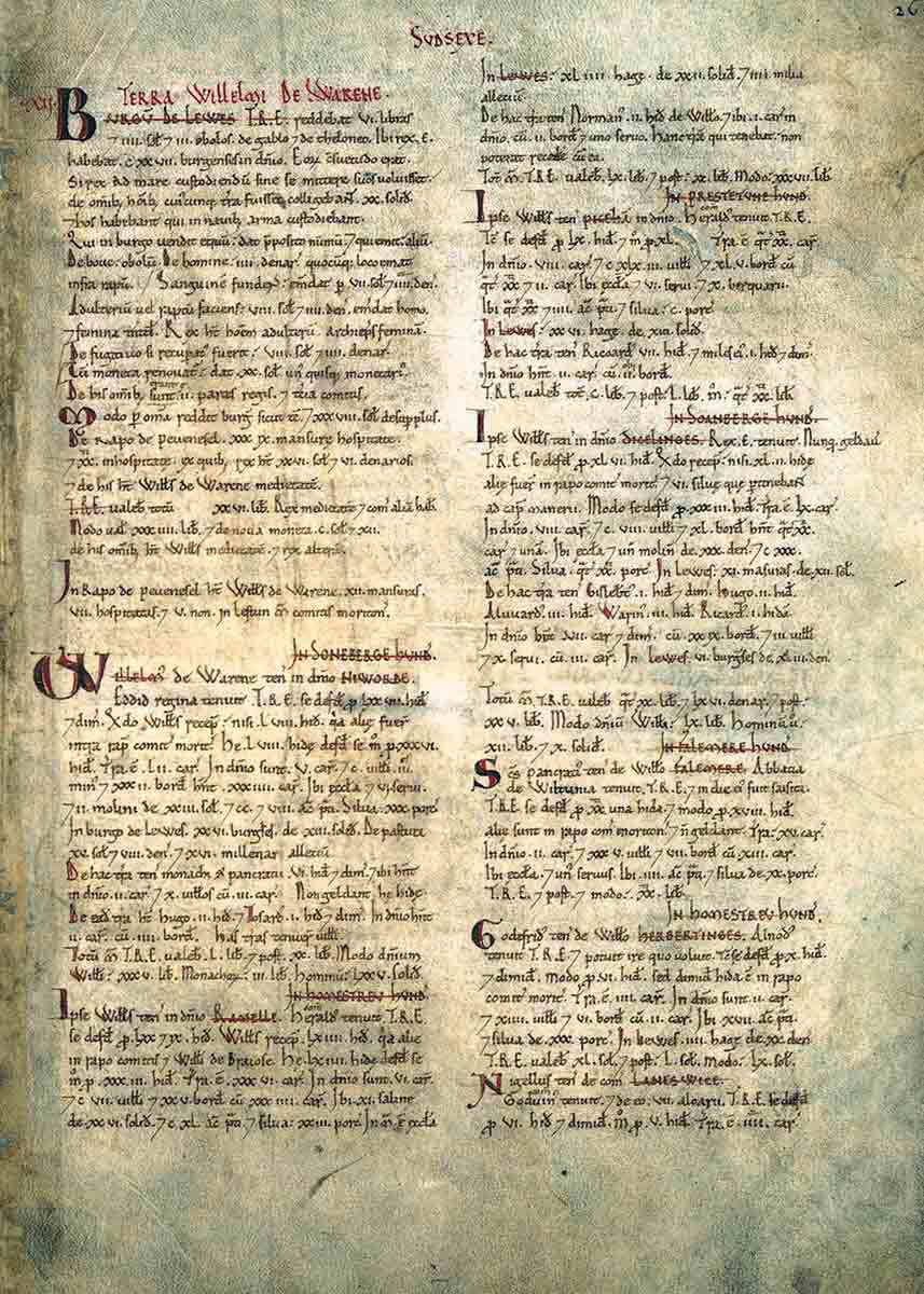 domesday book 1085 william 1