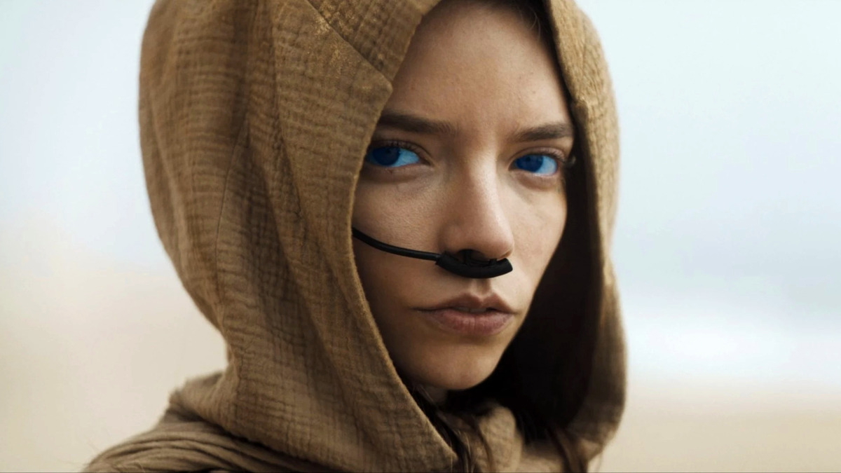 Still of Anna Taylor Joy playing Alia in Dune 2, 2024. Source: Warner Bros