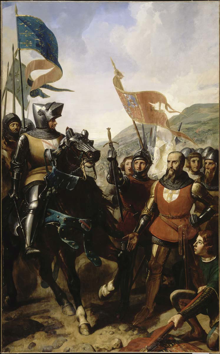 eagle of brittany at battle of cocherel