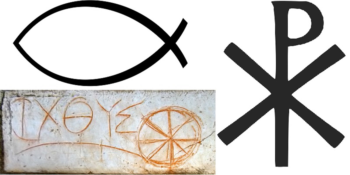 early christian symbols graven images