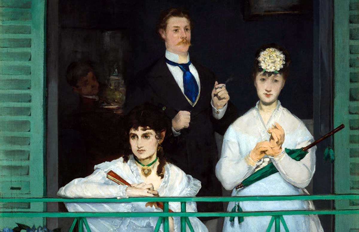 edouard manet balcony painting