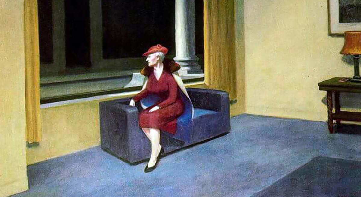 edward hopper hotel window painting