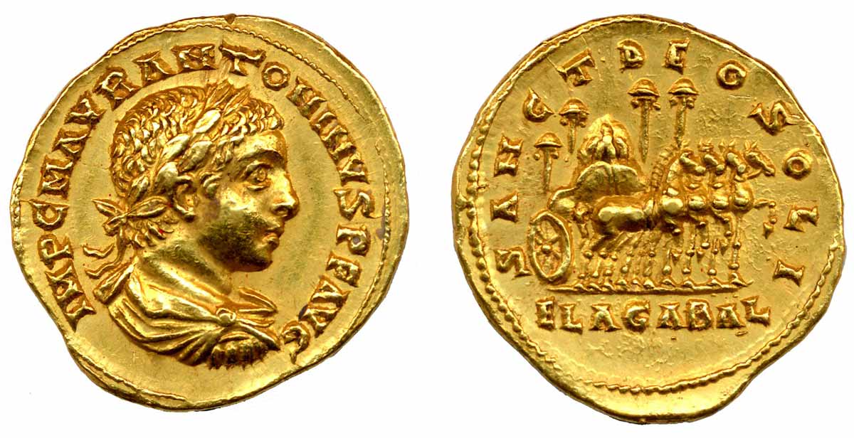 elagabalus baal stone coin