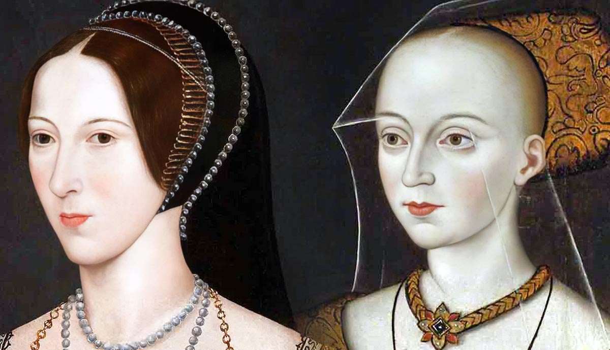 elizabeth woodville anne boleyn women portraits