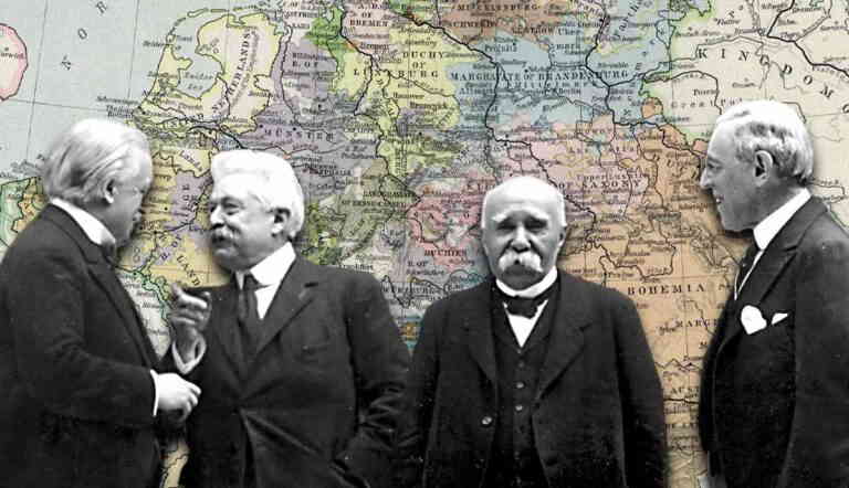Map after Westphalia and Big Four photo