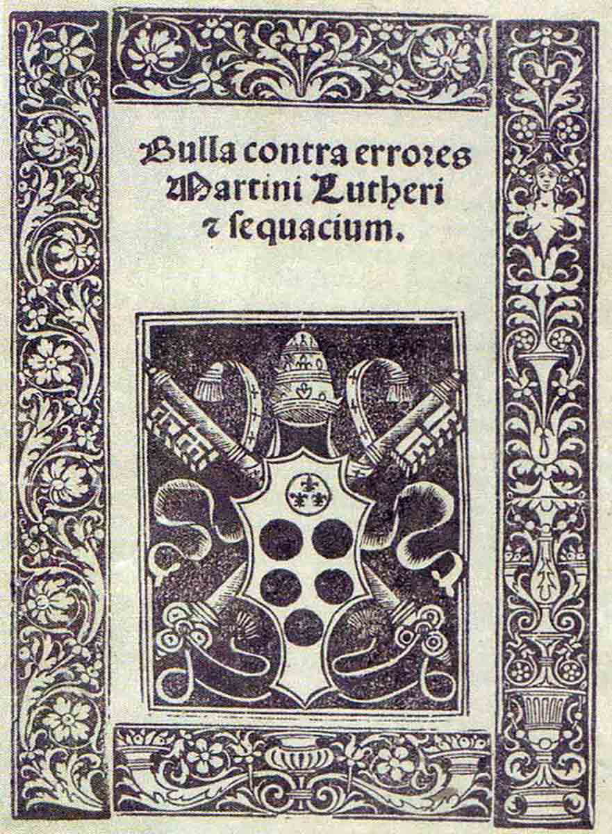 exsurge domini bull protestant reformation