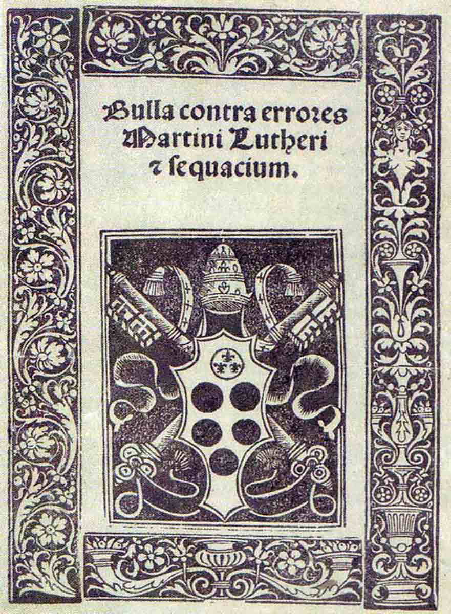 exsurge domini bull protestant reformation